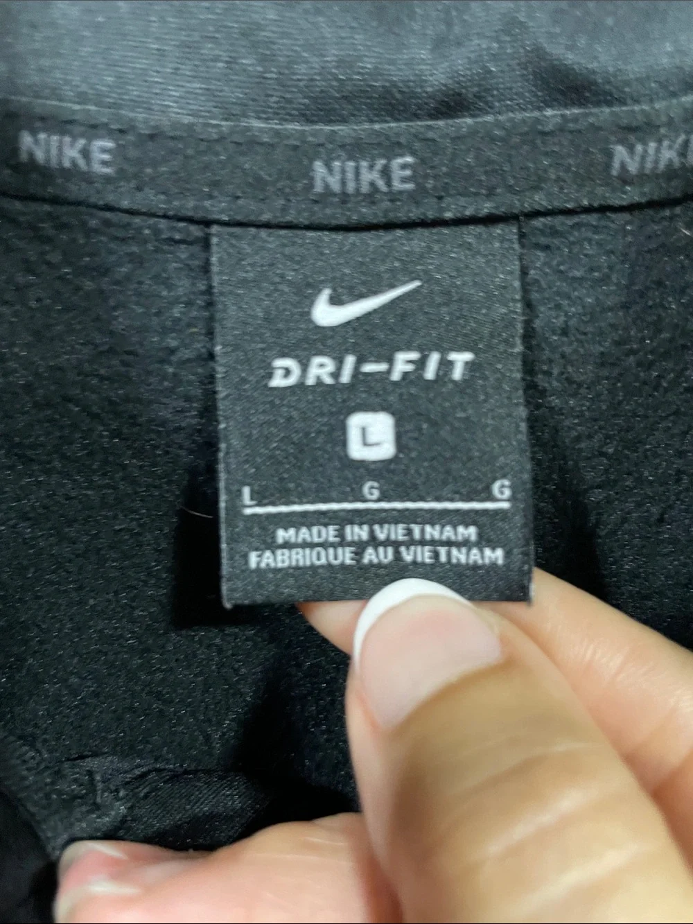 Nike Black Half-Zip Performance Pullover Jacket